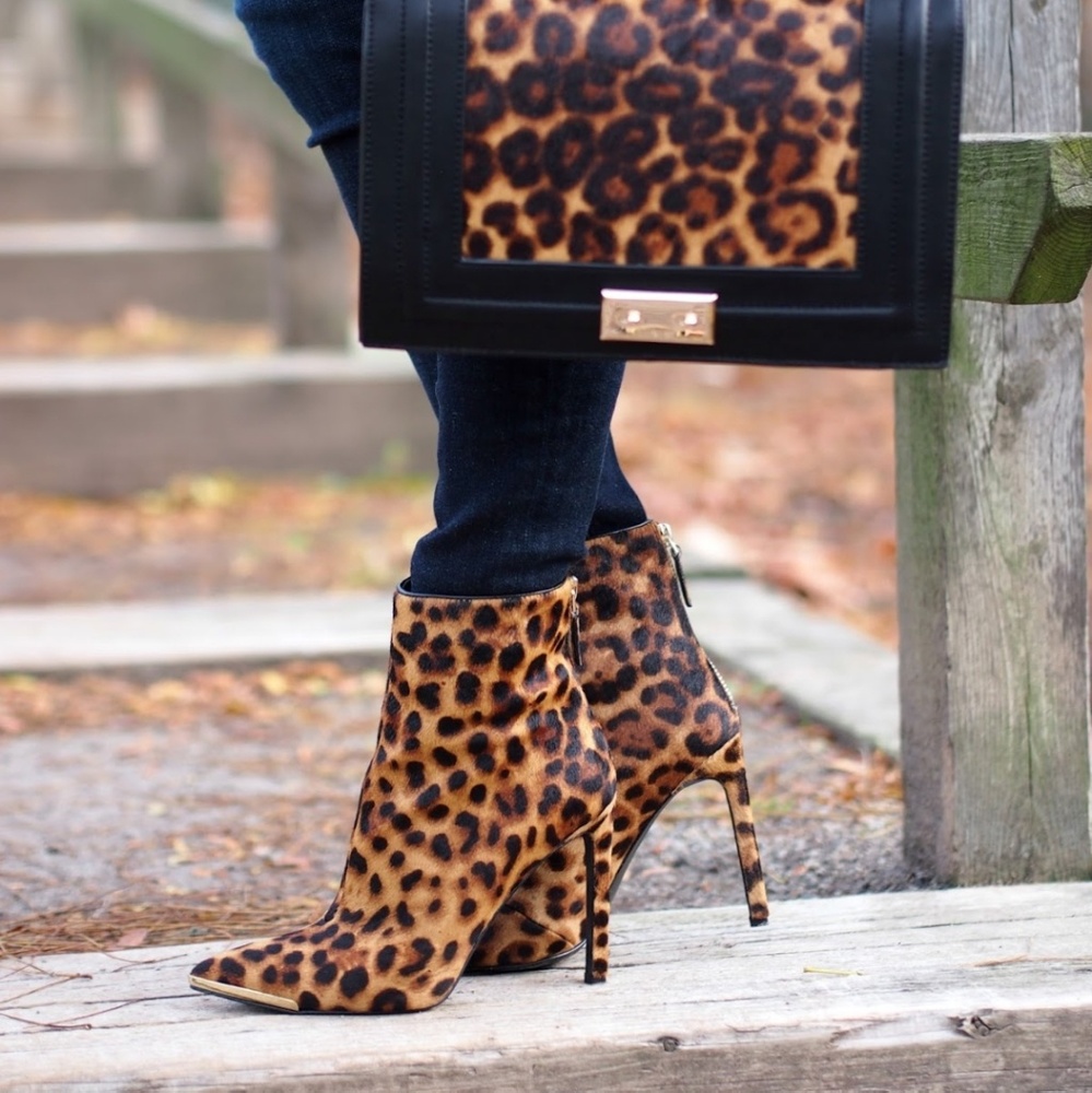 ISO: Nine West Leopard "Turnstyle" booties size 9